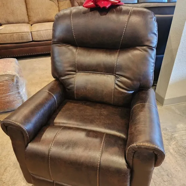 Leather recliners