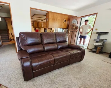 Furniture delivered to front door